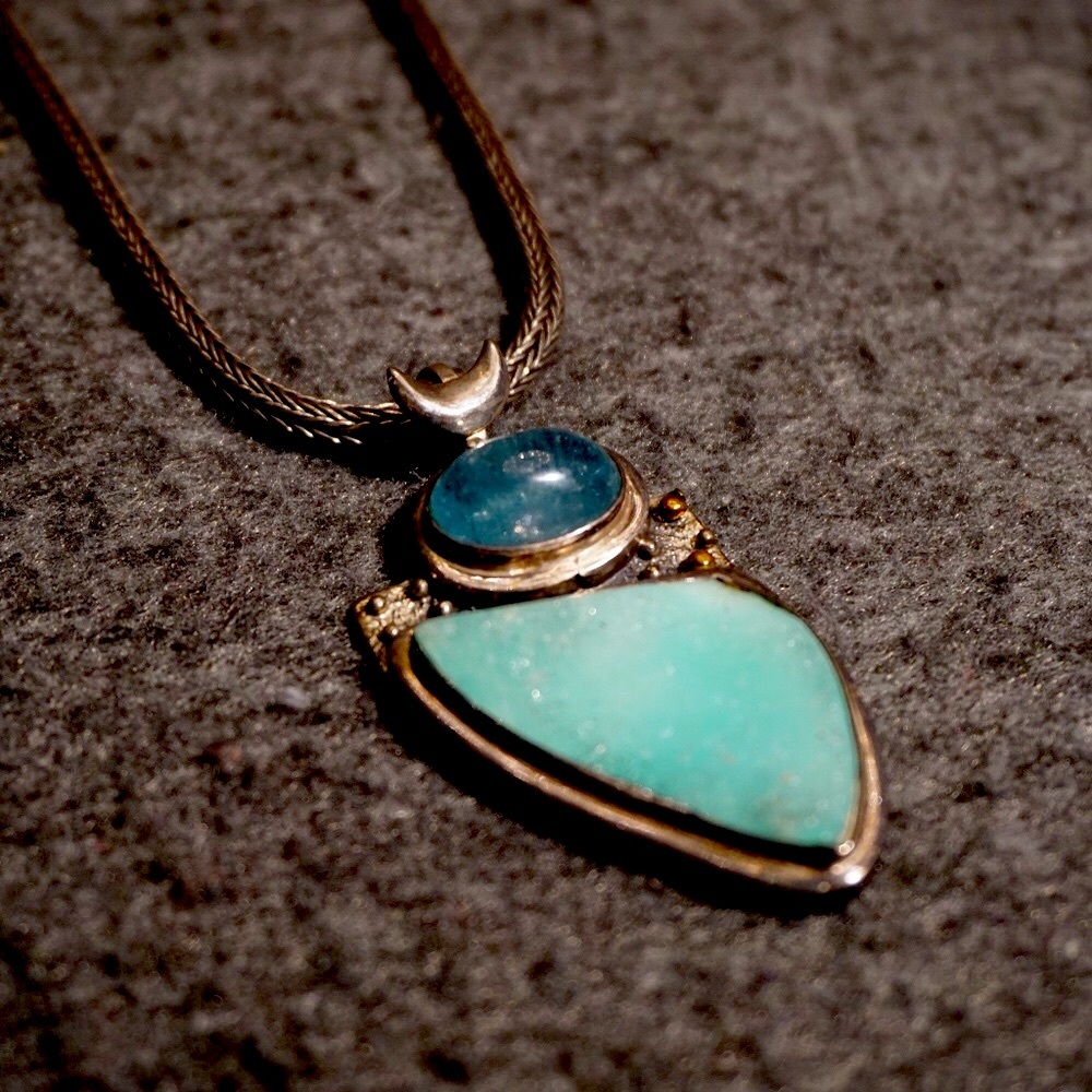 Silver and Turquoise